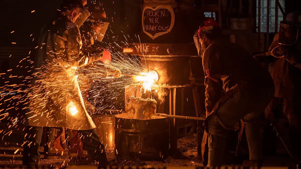 How long does the investment casting process take?